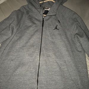 Jordan zip up fleece hoodie